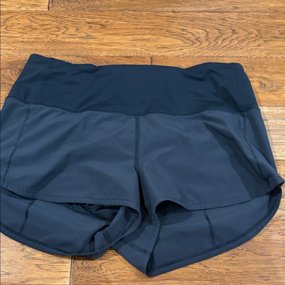 Lululemon Women's Black Performance Running Shorts size 8